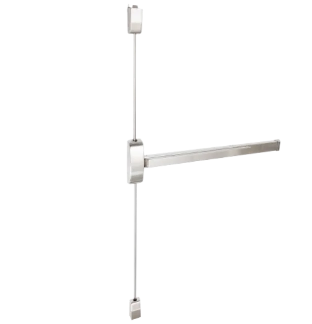 Panic exit device for double door