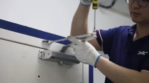 door closer installation