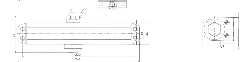 commercial door closer